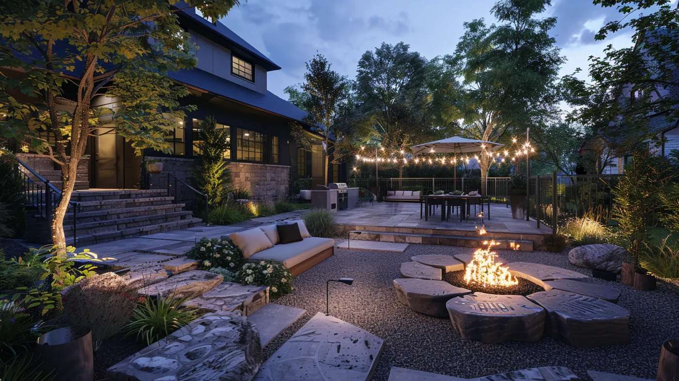 Stone Patio Design Ideas for a Stunning Backyard Makeover